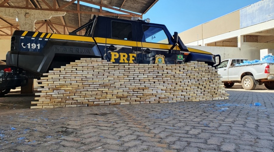 PRF faz apreensão de drogas e causa prejuízo de mais de 53 milhões de reais ao narcotráfico 1