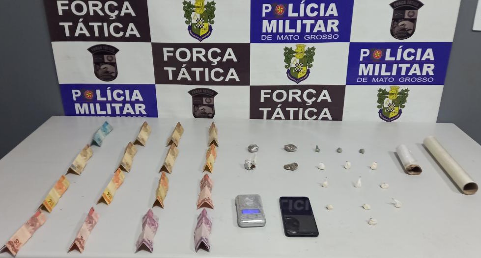 Durante rondas em bairro de Rondonópolis Grupo CAR apreende menor por suspeita de tráfico de drogas 1