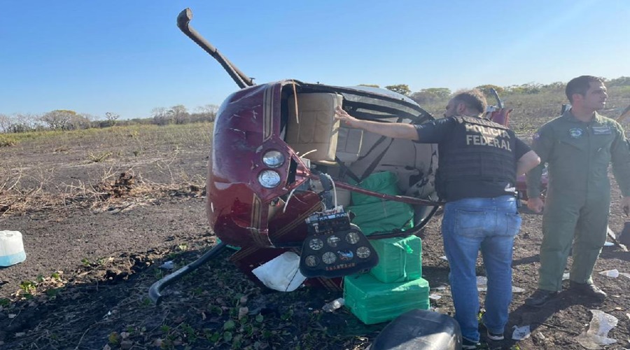 Aeronave é apreendida com quase 300 kg de cocaína durante operação em Poconé 1