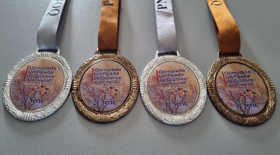 Alunos da Escola Tiradentes de Rondonópolis conquistam medalhas no Programa Nacional Olimpíadas de Química 1