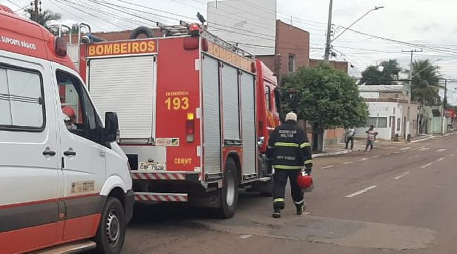 Idoso que trabalhava como pedreiro em prédio morre no hospital após cair de andaime em ROO 1