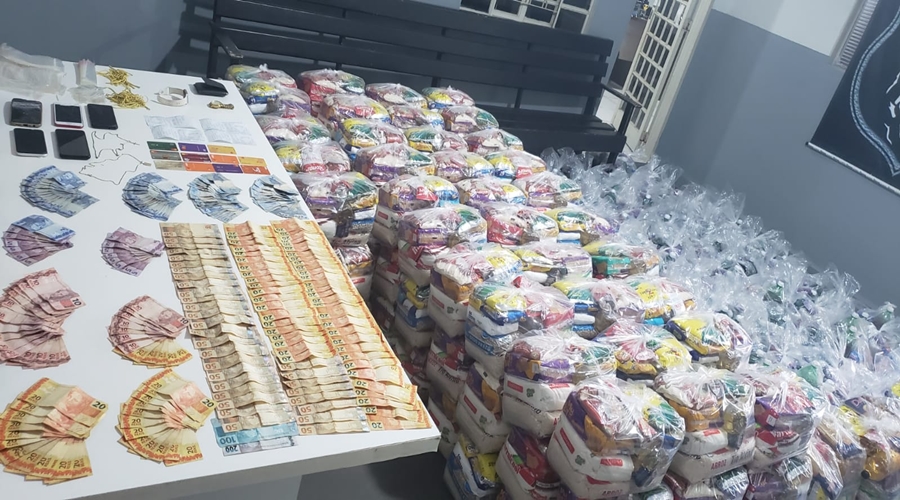 Polícia Civil apreende em Rondonópolis 229 cestas básicas que seriam distribuídas por facção criminosa 1