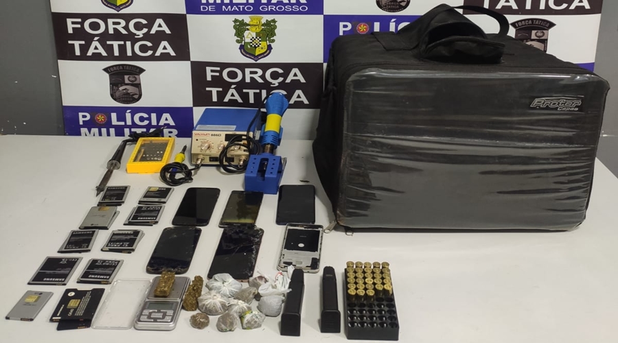 FT prende homem por trafico de drogas e posse irregular de munições no Conjunto São José em ROO 1