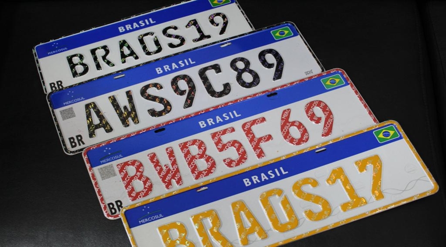 Saiba quais os casos obrigatórios para o modelo de placa padrão Mercosul 1