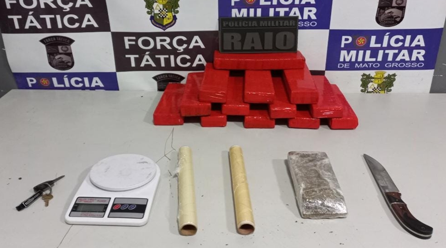 Com dois mandados de prisão em aberto individuo é preso com comparsa com grande quantia de entorpecentes 1