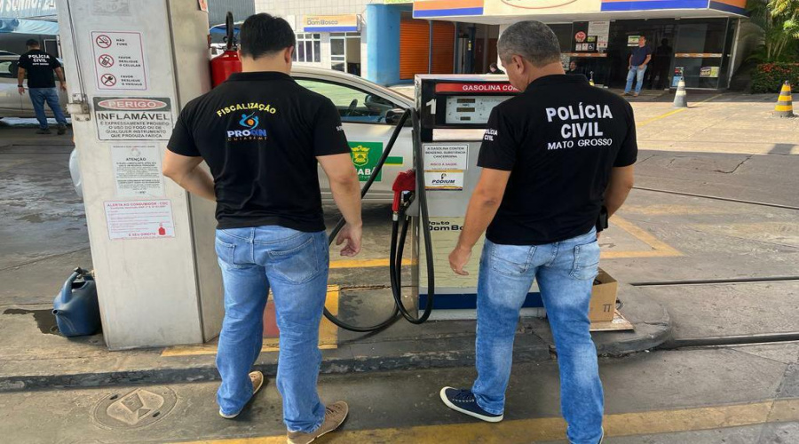PC e Procon Municipal lacram bicos de posto de combustíveis na Capital 1