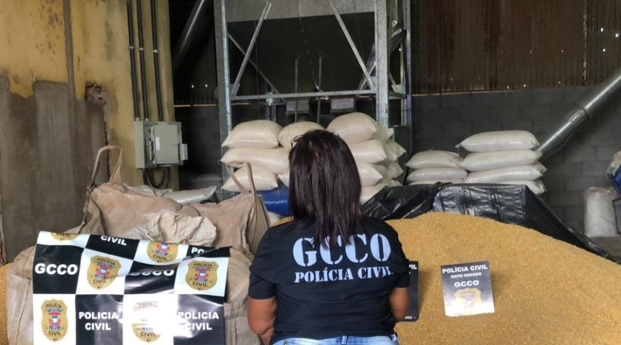 Carga roubada de 65 toneladas de milho é recuperada pela Polícia Civil em Várzea Grande 1