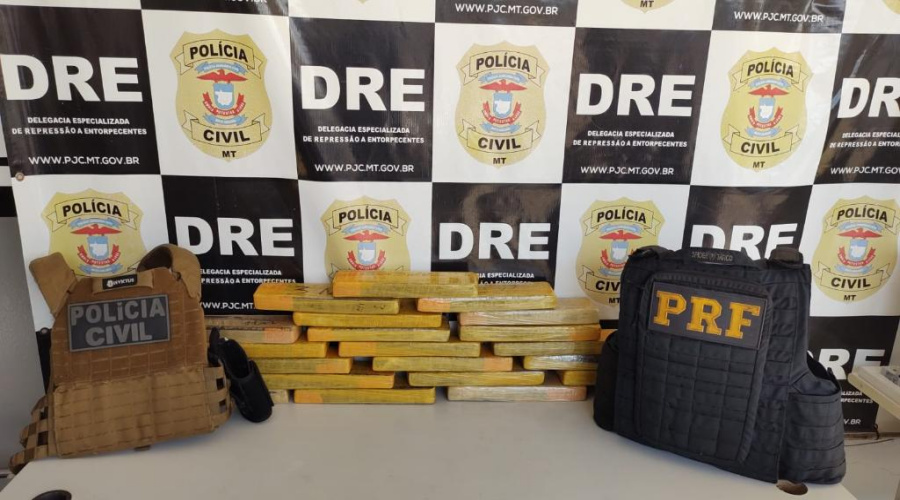 Garota de 18 anos é presa em flagrante transportando 21 tabletes de maconha em ônibus 1