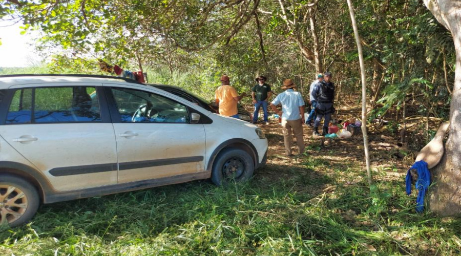 14 criminosos são presos por invasão de terra em Querência 1