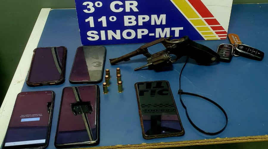 Dois bandidos foram presos pela PM por sequestro e roubo e vitima que era mantida como refém foi libertada 1