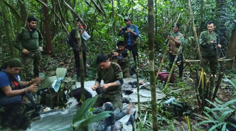 Crianças que sofreram acidente aéreo na Colômbia são achadas com vida 40 dias depois 1