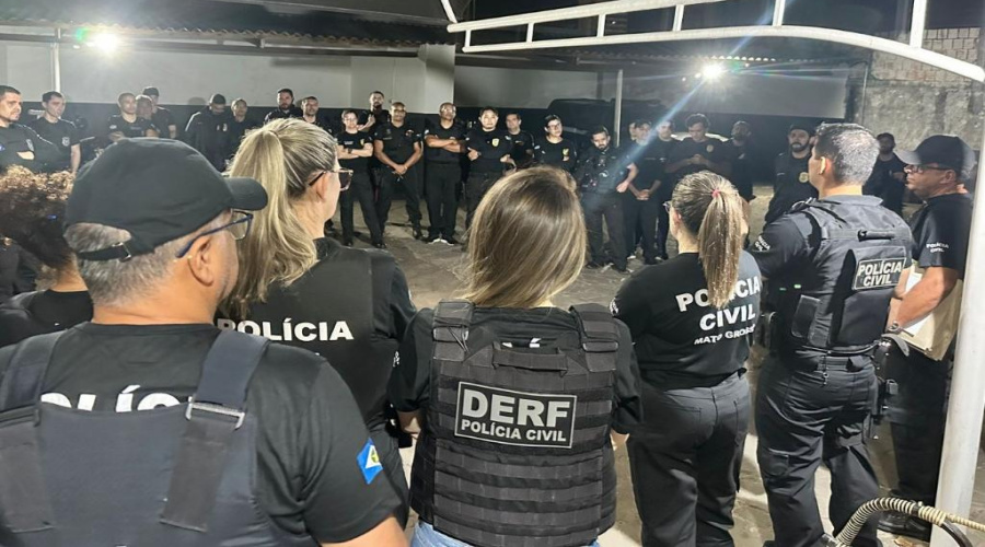 Operação cumpre 40 ordens judiciais e mira núcleo financeiro de organização criminosa envolvida no tráfico em Rondonópolis 1