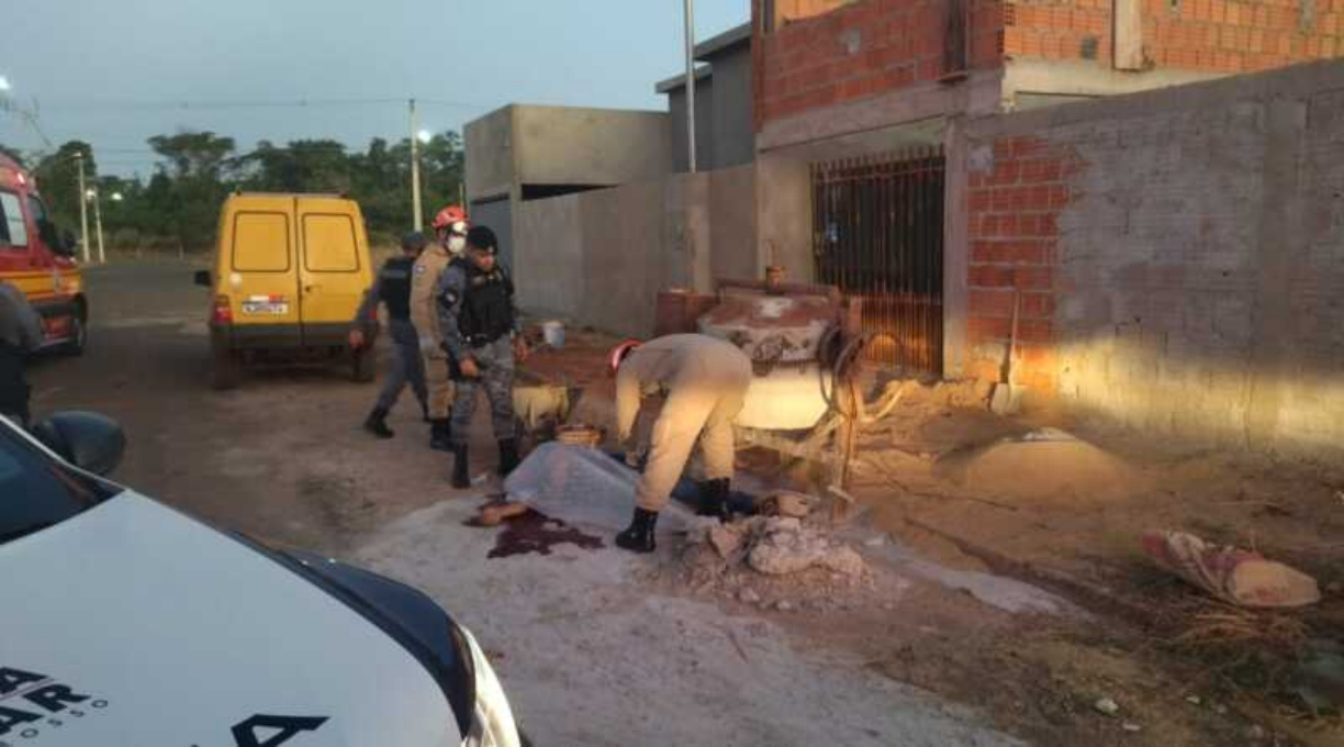 Pedreiro é executado com tiro na cabeça em uma obra em Tangará da Serra 1