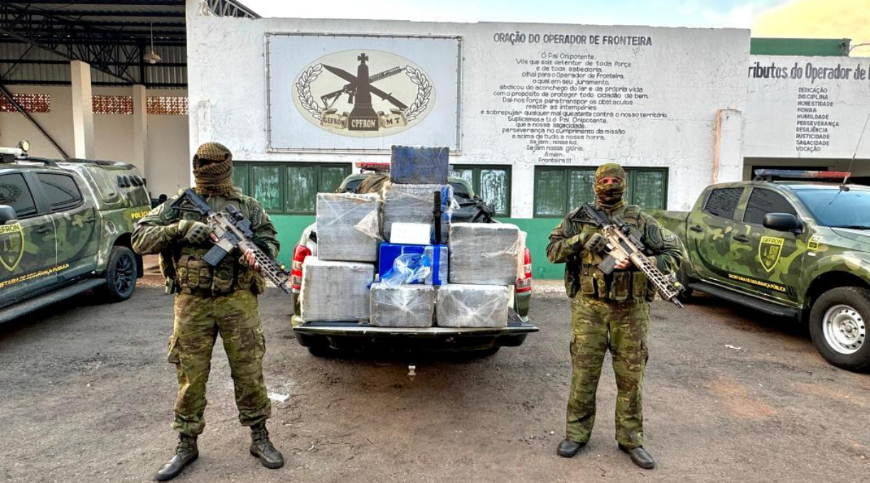 Gefron apreende 1,8 tonelada de drogas e gera prejuízo de R$ 64 milhões ao crime organizado 1