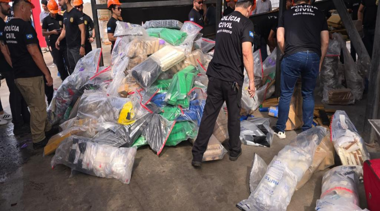 Polícia Civil incinera 3,5 toneladas de entorpecentes em Cuiabá 1
