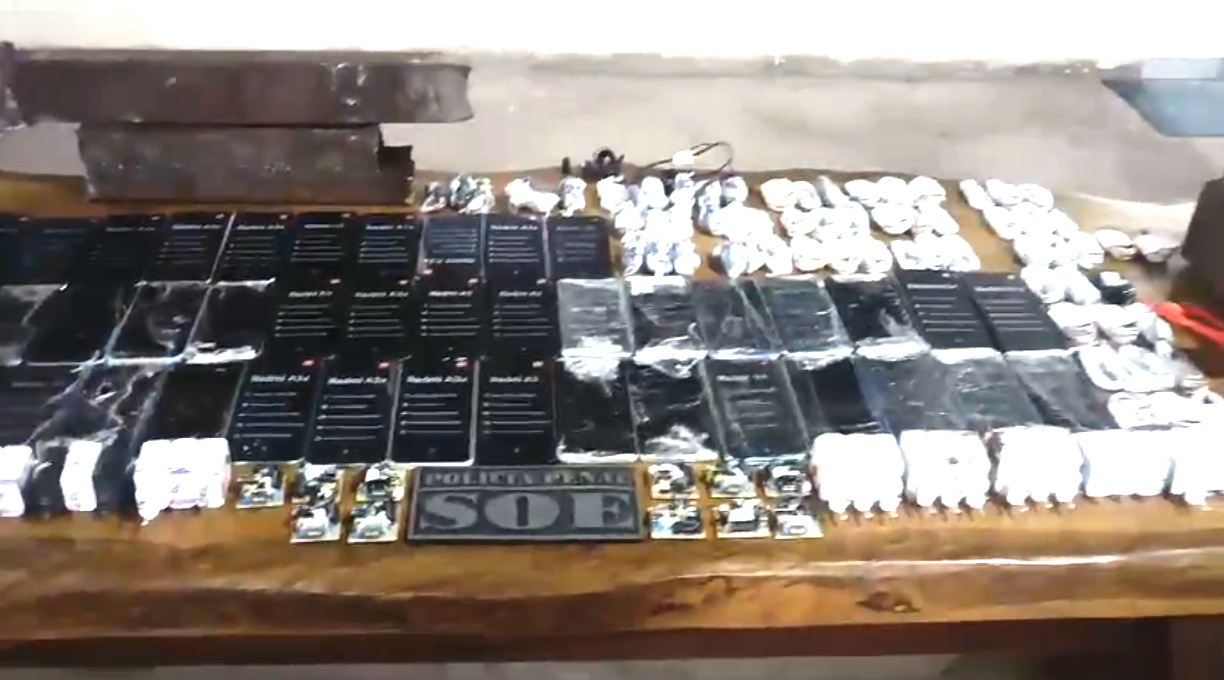 Polícia Penal apreende 97 celulares e 267 porções de entorpecentes em unidades prisionais de MT 1