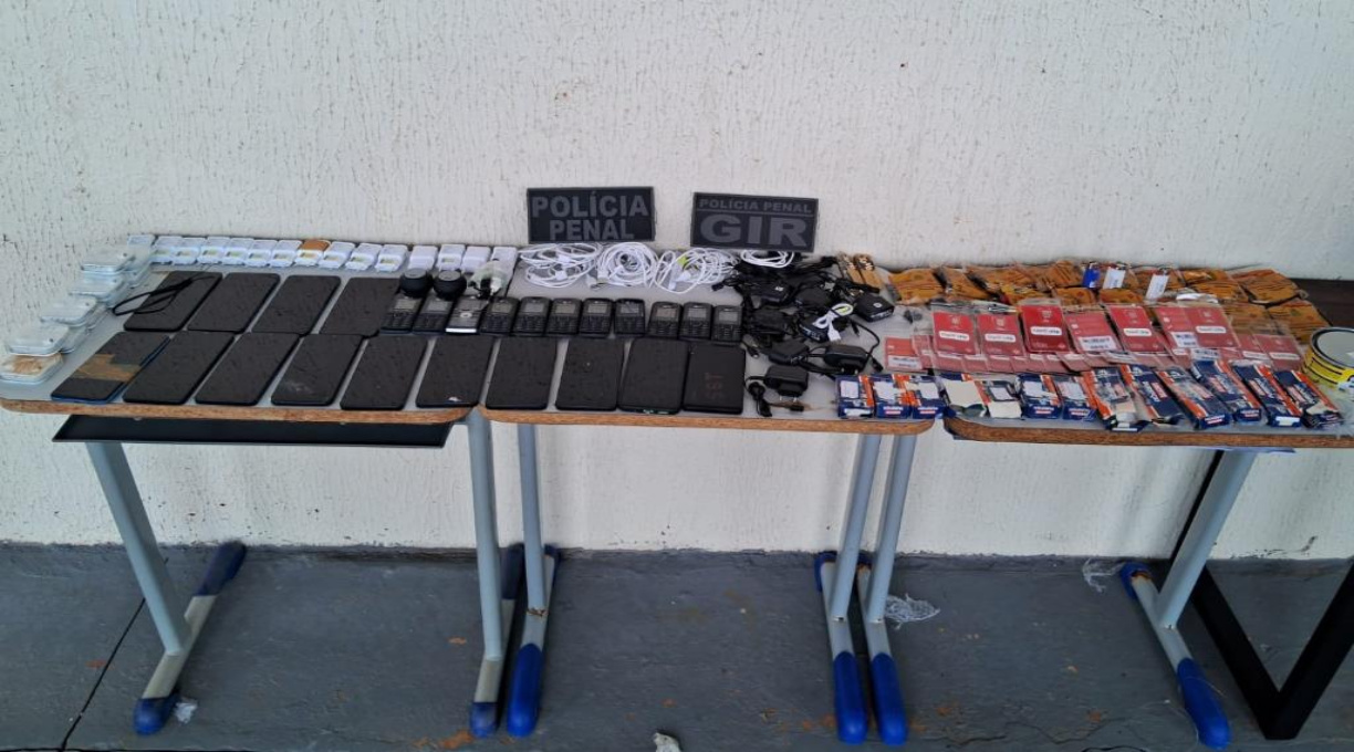 Operação Tolerância Zero impede entrada de 24 celulares na Penitenciária de Sinop 1
