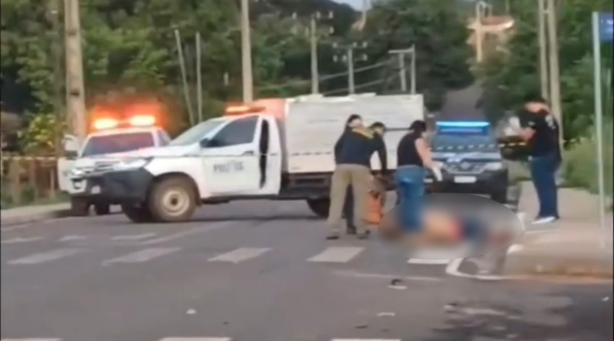 Homem morre a caminho do trabalho ao ser atropelado por um automóvel no interior de MT 1