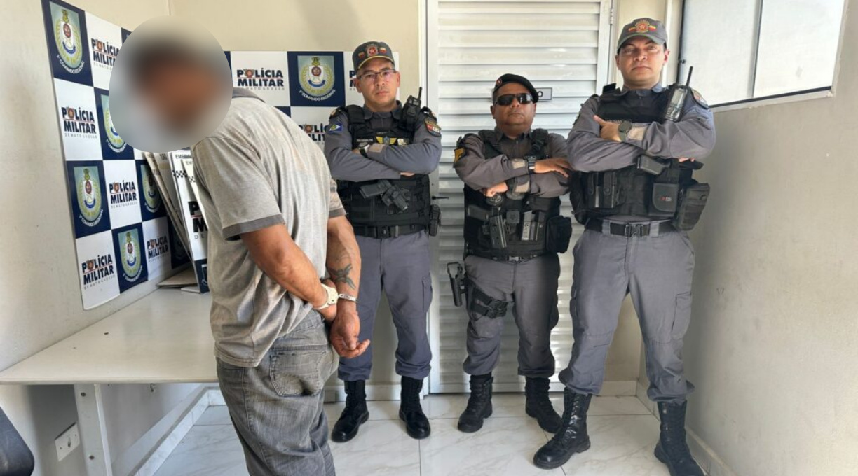 Polícia Militar prende em flagrante suspeito de homicídio na zona rural de Cuiabá 1