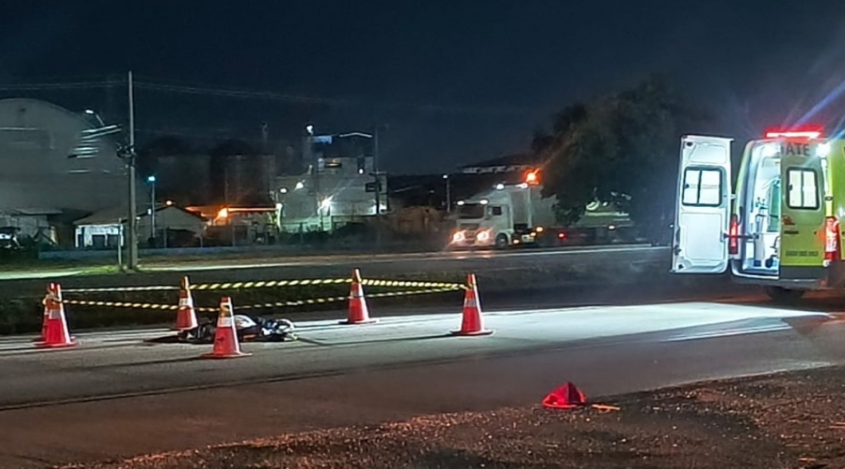 Ciclista morre atropelado ao tentar atravessar a BR-364, em Cuiabá 1