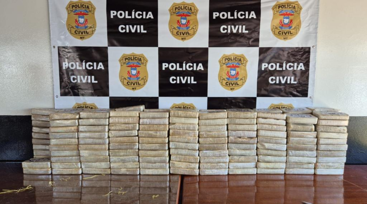 Polícia Civil apreende 211 tabletes de pasta base de cocaína em Mirassol d’Oeste 1