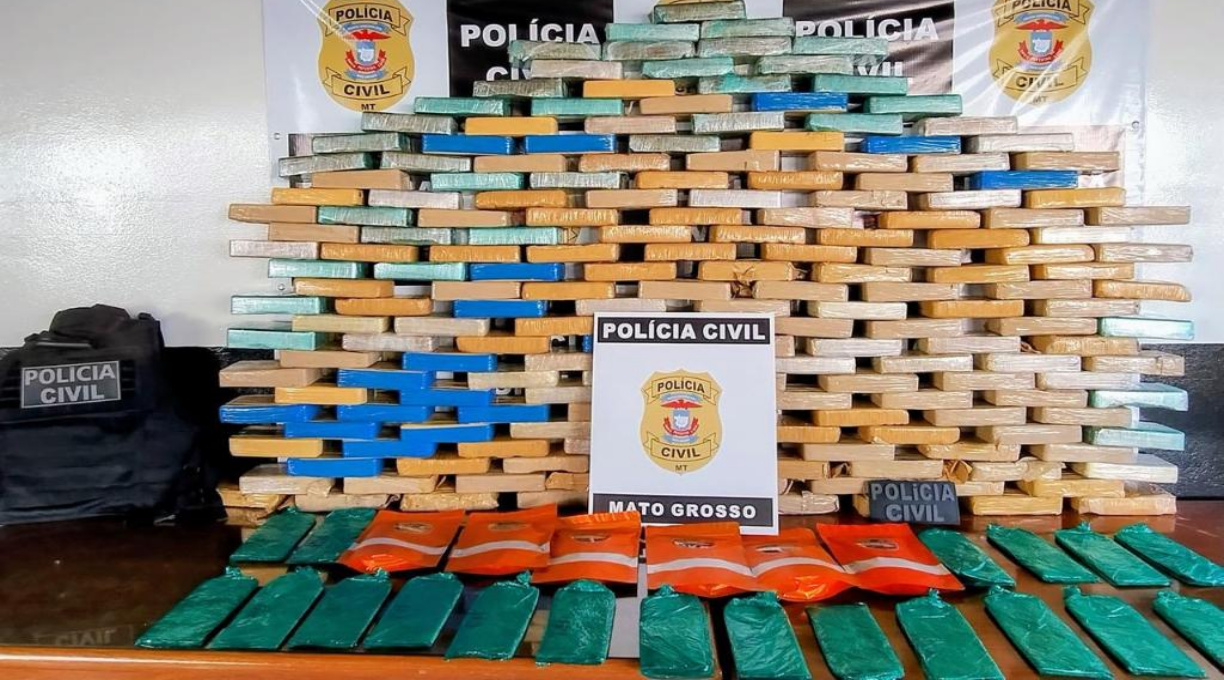 Polícia Civil apreende 194 tabletes de pasta base na região de fronteira; prejuízo às facções é de R$ 3,5 milhões 1