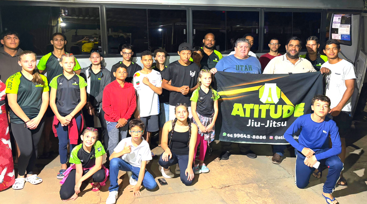 A academia de Jiu-Jitsu do professor Carlos tem sua primeira oportunidade no campeonato estadual em virtude do apoio do vereador Gelsão da Saúde 1