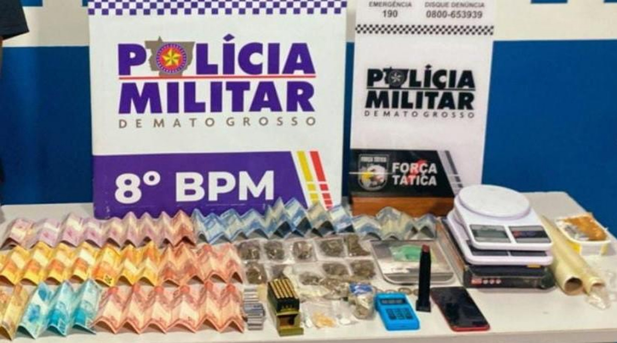 PM prende faccionado com 13 passagens criminais e apreende 46 porções de drogas 1