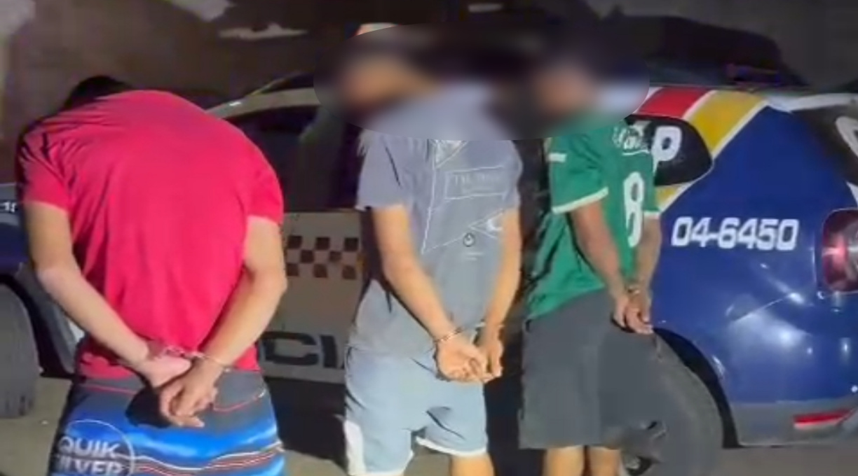 Três suspeitos de tráfico de drogas foram presos em Rondonópolis pelo GAP, e uma grande quantidade de entorpecentes foi apreendida 1