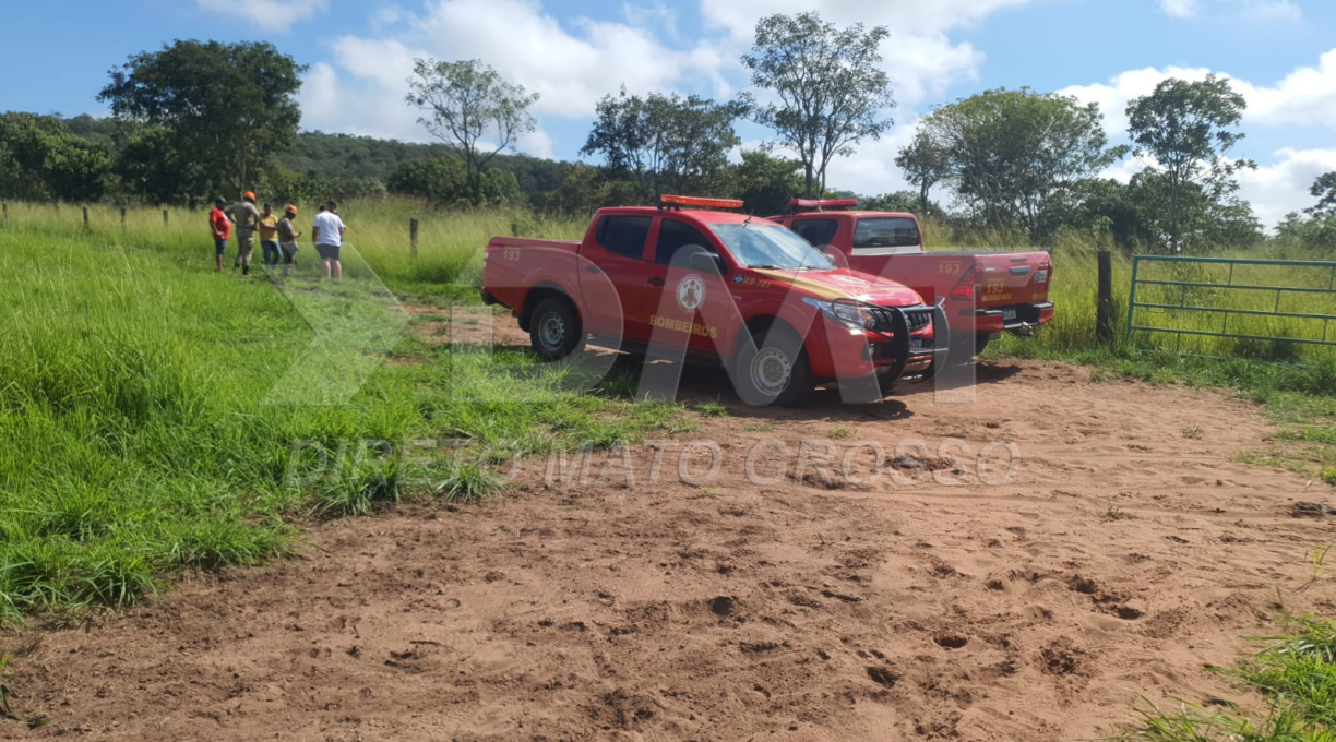 Os trabalhos de acesso ao avião que caiu em Rondonópolis, tanto por terra quanto pelo ar, continuam 1