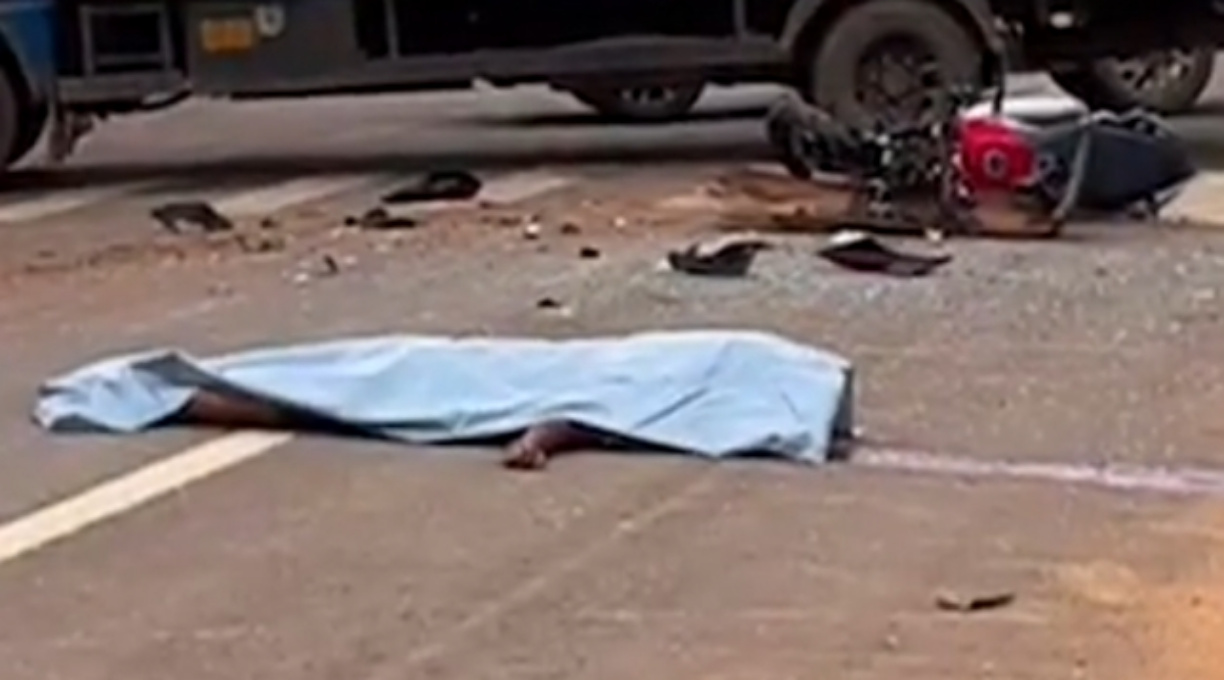 Motociclista de 31 anos morre após colidir na traseira de um automóvel em Sinop 1
