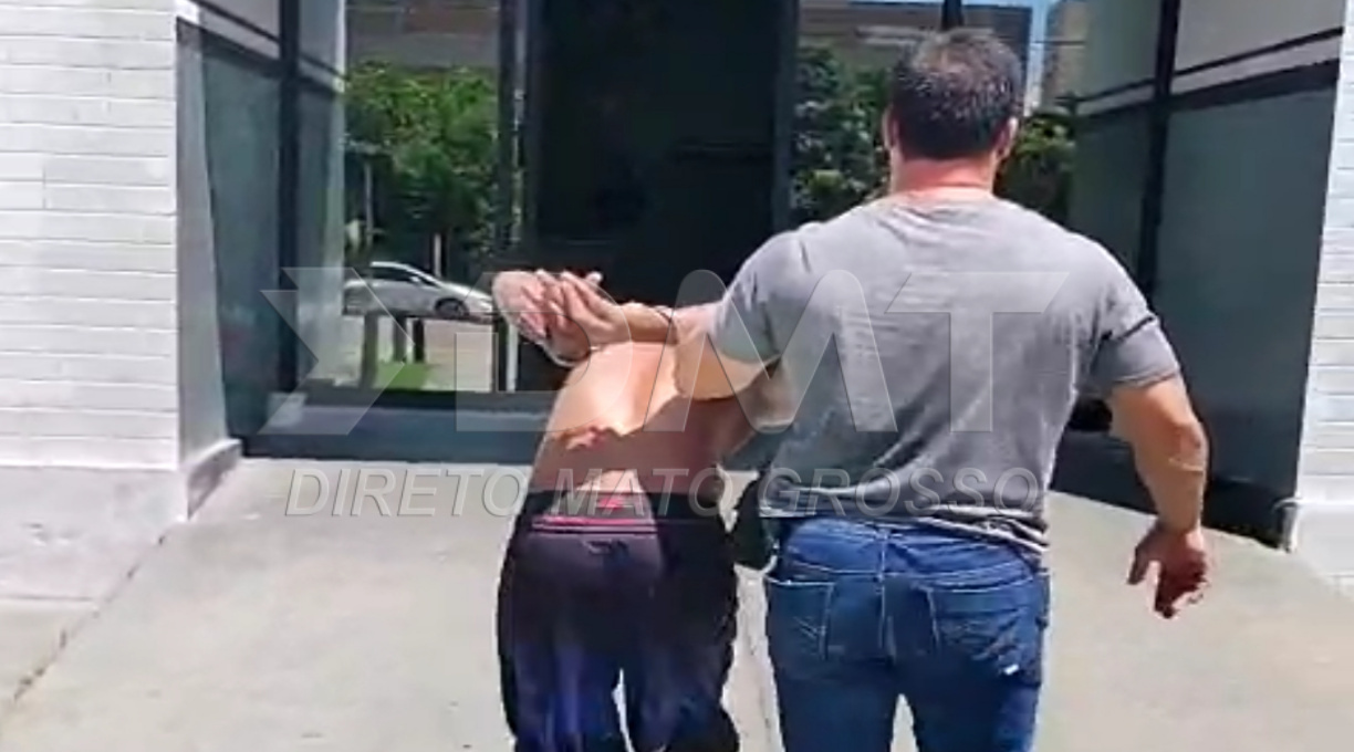 DDEM prendeu em flagrante um homem de 37 anos suspeito de estuprar a enteada de 13 anos em Rondonópolis 1