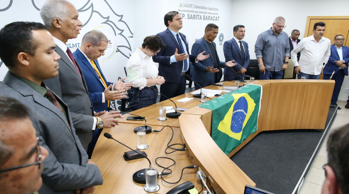 Presidida por Thiago Silva, Frente Parlamentar Evangélica é instalada na Assembleia Legislativa 1