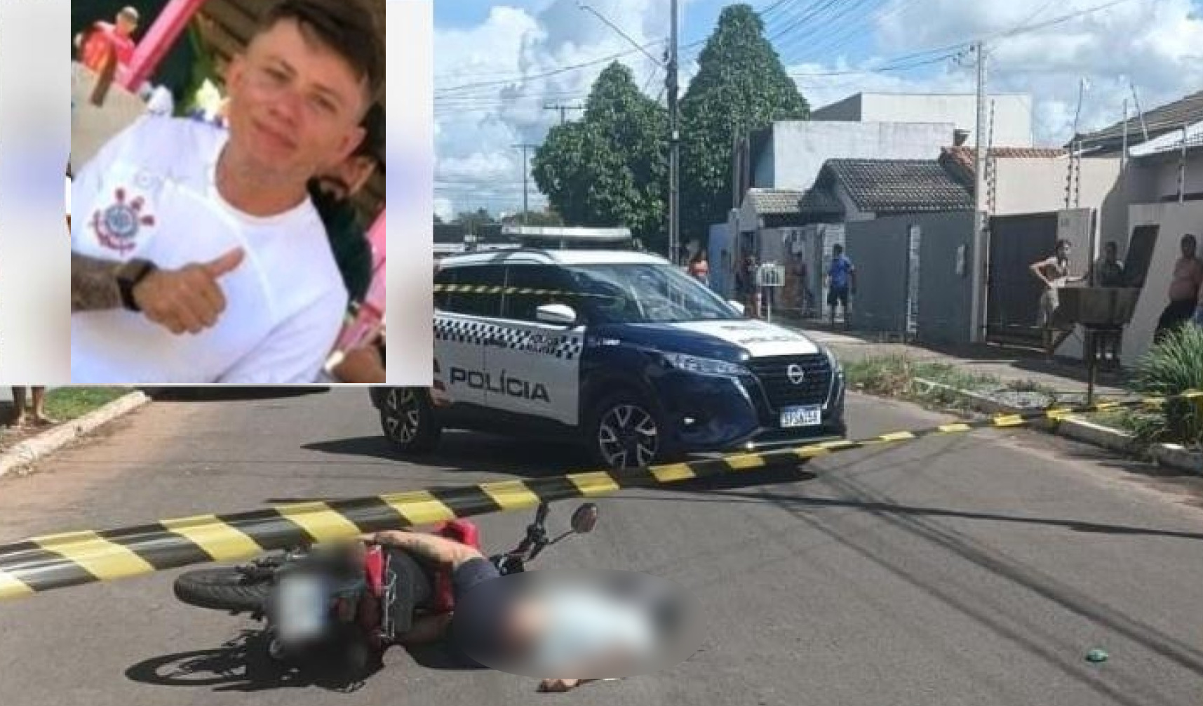 Com cerca de oito tiros, homem é executado no meio da rua em Nova Mutum 4
