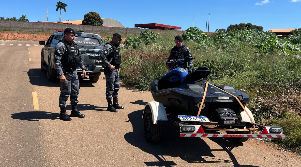 Força Tática recupera Jet-ski produto de furto em comércio na região central de Rondonópolis 1
