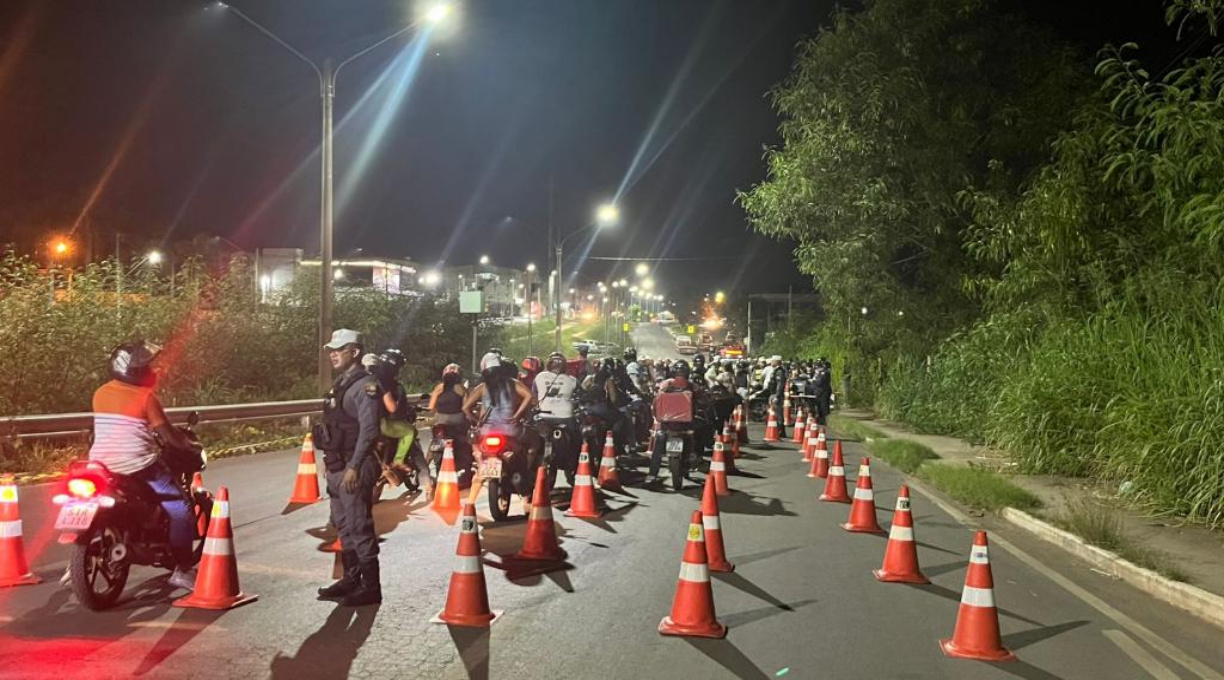 Operação Lei Seca resulta em cinco condutores presos e 59 motocicletas removidas em Cuiabá 1