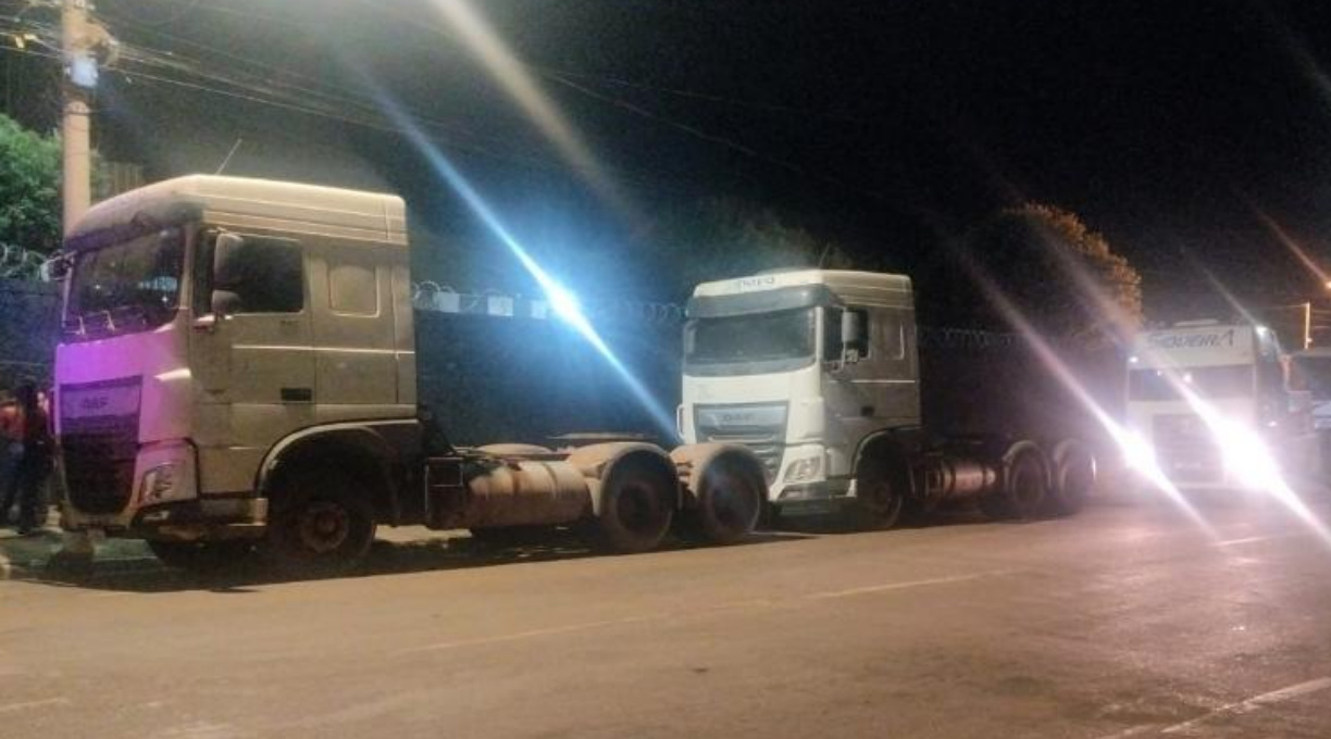 PM prende três homens e recupera três caminhões furtados em Rondonópolis 3