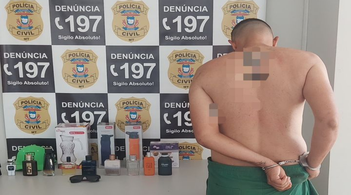 Polícia Civil prende homem que roubou vítima após encontro marcado por aplicativo em Rondonópolis 1