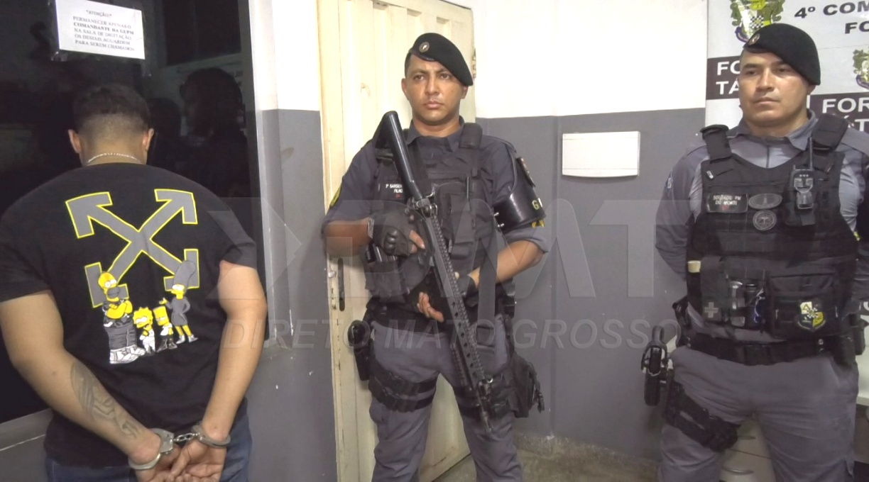 Indivíduo monitorado por tornozeleira eletrônica é preso pelo GAP ao ser flagrado traficando 1