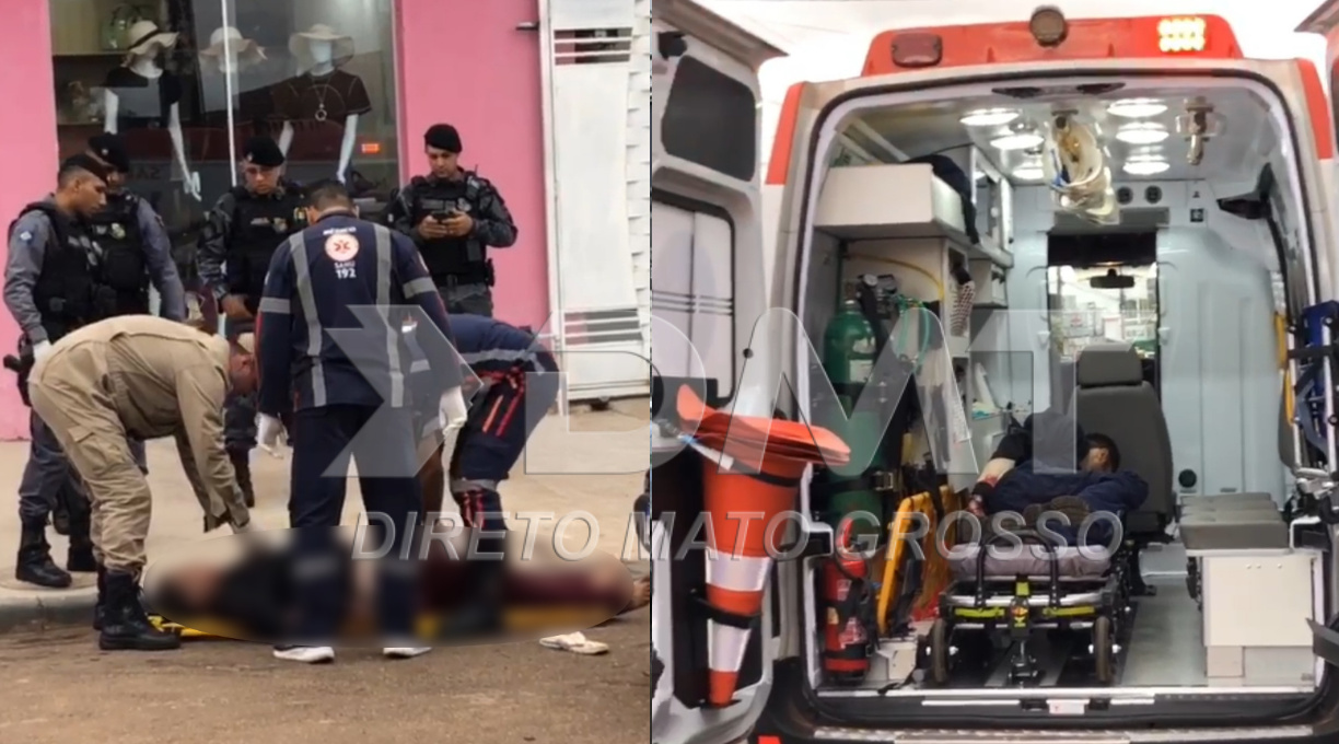Após roubo em residência em Rondonópolis, dois criminosos foram baleados pela polícia e um menor apreendido 1