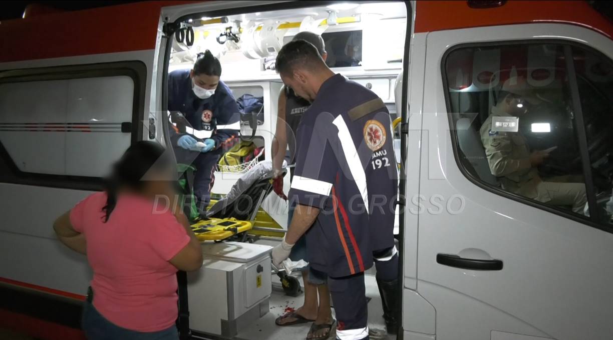 Discussão em bar no Conjunto São José termina com homem ferido a golpes de faca 1