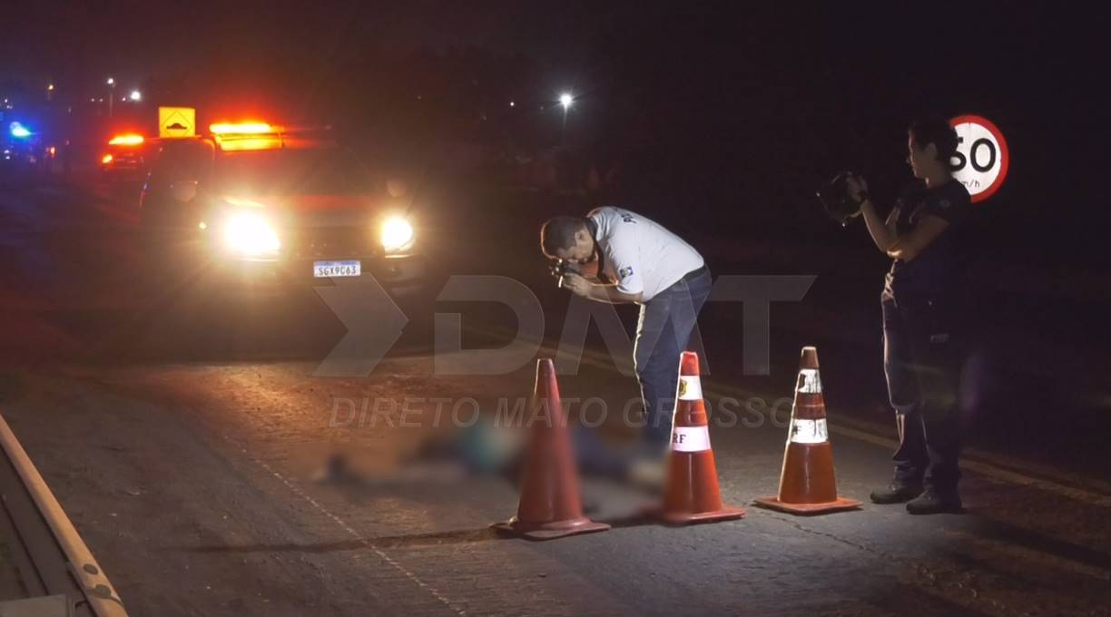 Motociclista de 46 anos morre ao ter moto atingida na traseira por carro na BR-364 em Rondonópolis 1