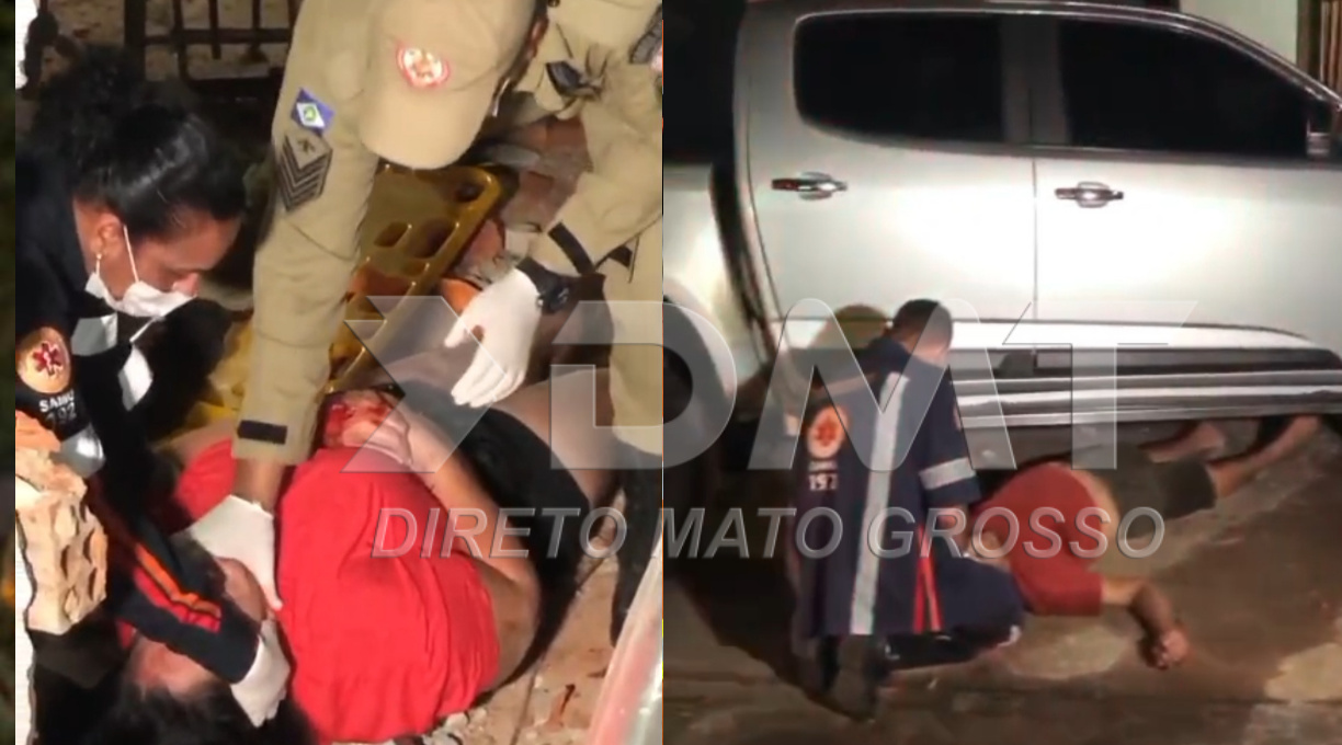 Casal é encaminhado ao Hospital Regional após caminhonete em que estava colidir em uma moradia 4