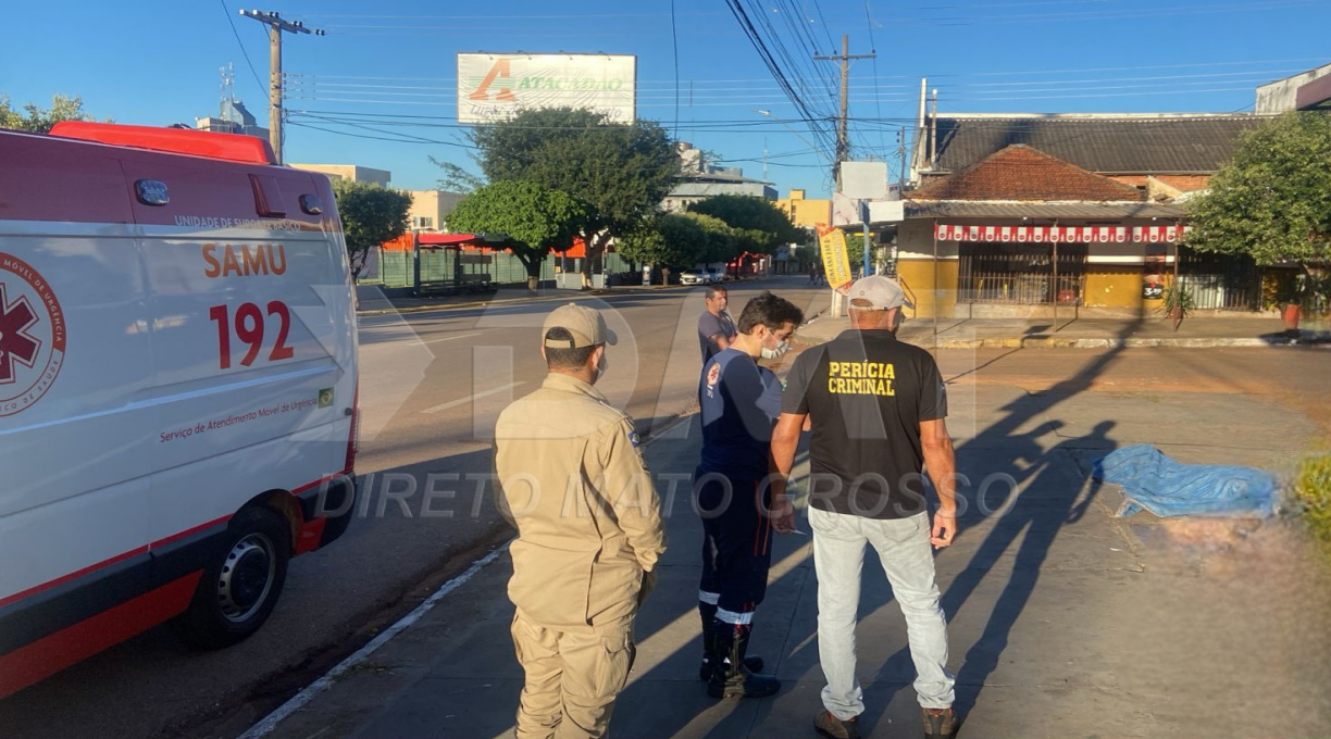 Morador em situação de rua é encontrado morto na região central de Rondonópolis 3