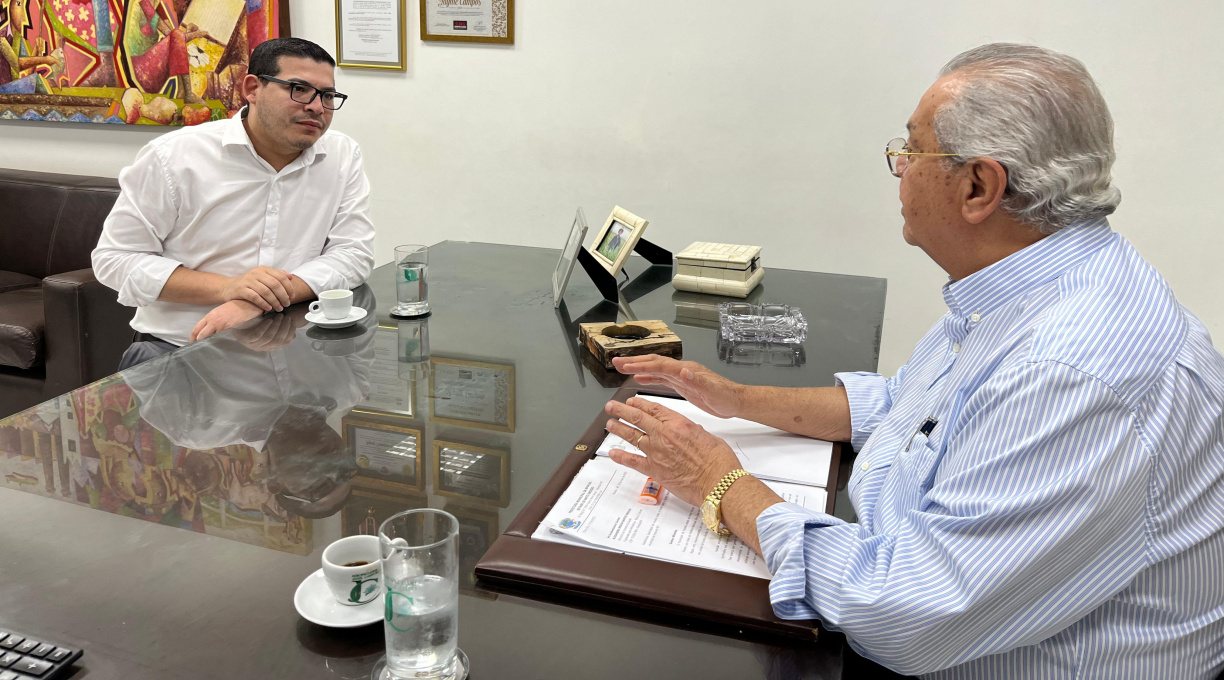 Vinicius Amoroso se reúne com senador em busca de melhorias para a saúde e educação de Rondonópolis 1