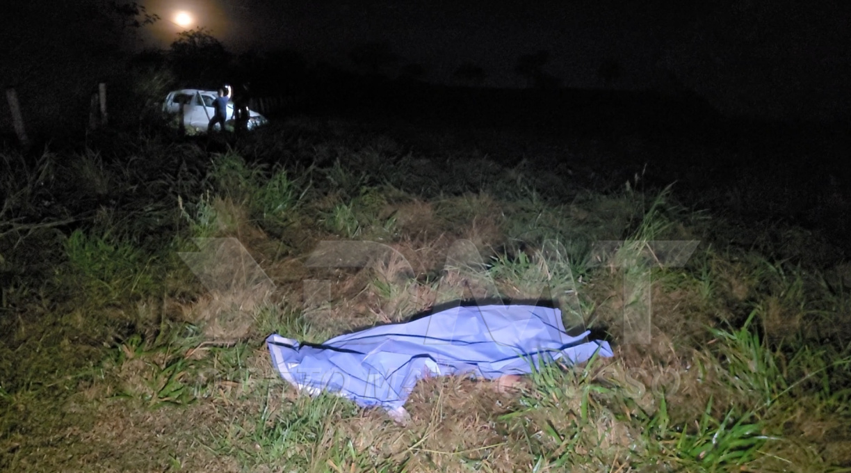 Violento capotamento na MT-270 em Rondonópolis resulta em uma pessoa morta e outra ferida 1