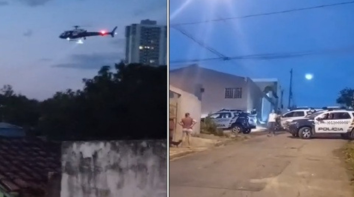 Criminoso recebe a PM a tiros e é alvejado durante o confronto 2