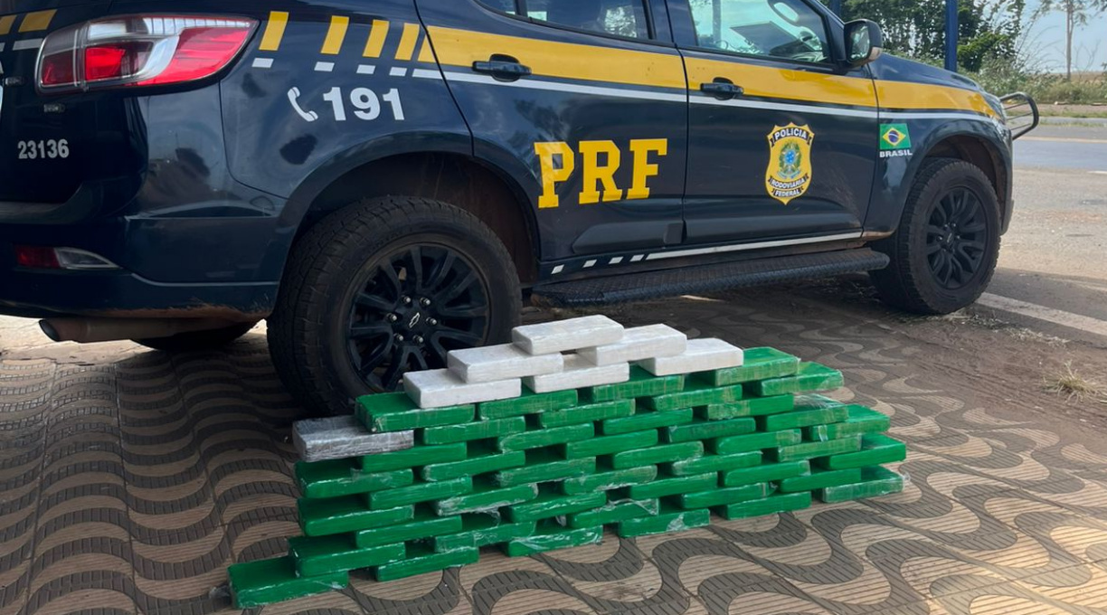 PRF apreende 50 tabletes de cocaína e prende dupla por tráfico de drogas em Alto Garças/MT 1