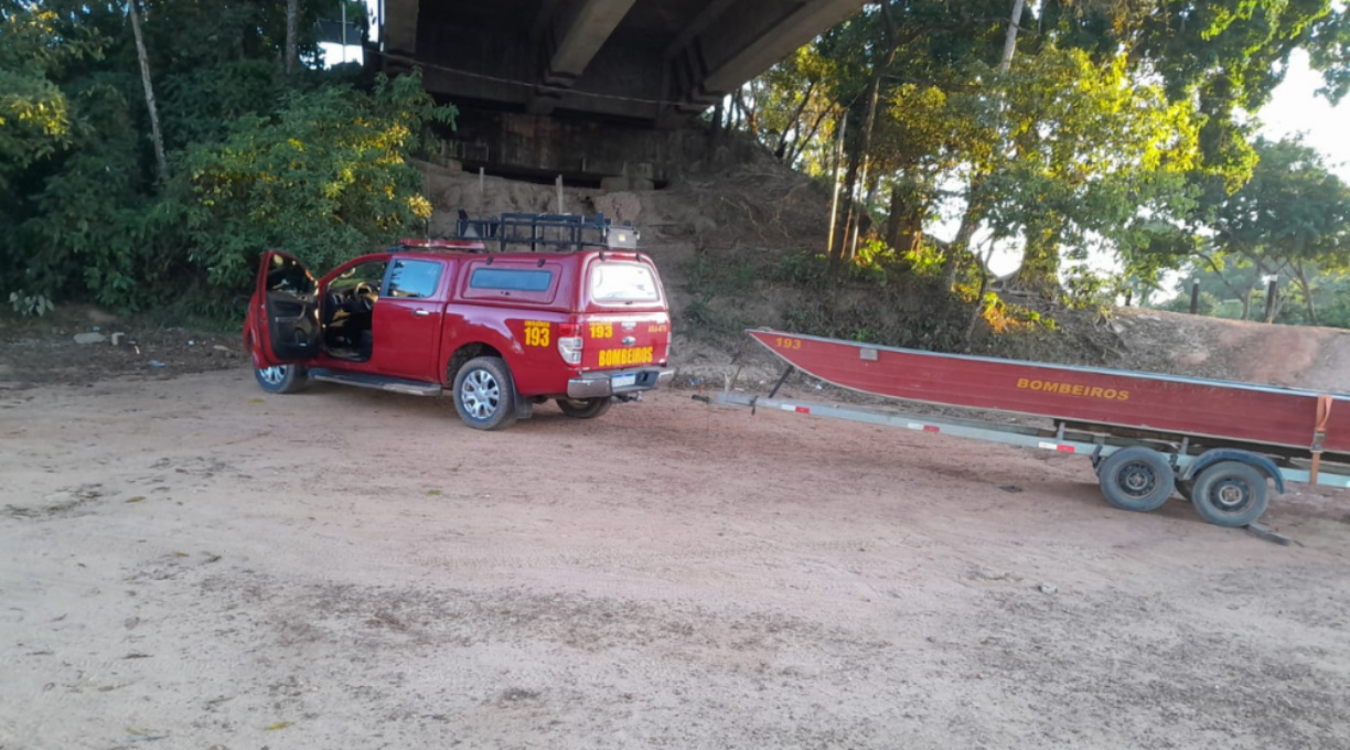 Corpo de Bombeiros localiza vítima de afogamento no Rio Teles Pires 1
