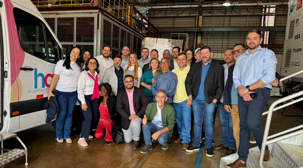 Comitiva de Rondonópolis visita Casa de Apoio e Hospital do Amor em Barretos 1